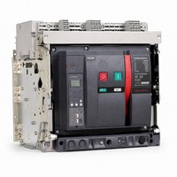 Disjoncteur de circuit à air DELIXI série CDWX, basse tension, avec cadre extractible, contrôleur intelligent, protection contre les surcharges et les courts-circuits