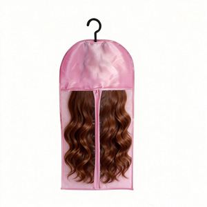 Sac de rangement portable pour perruque, en tissu non tissé, durable et écologique, résistant à l'humidité, personnalisable - Product Image 3
