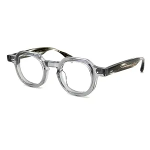 European And American Acetate Glasses Eyeglass Temple With Acetate Eyewear High Quality Frame