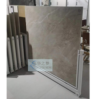 2025 dernier grand présentoir de carreaux de céramique coulissant présentoirs en marbre pousser tirer pierre Quartz granit mosaïque présentoirs
