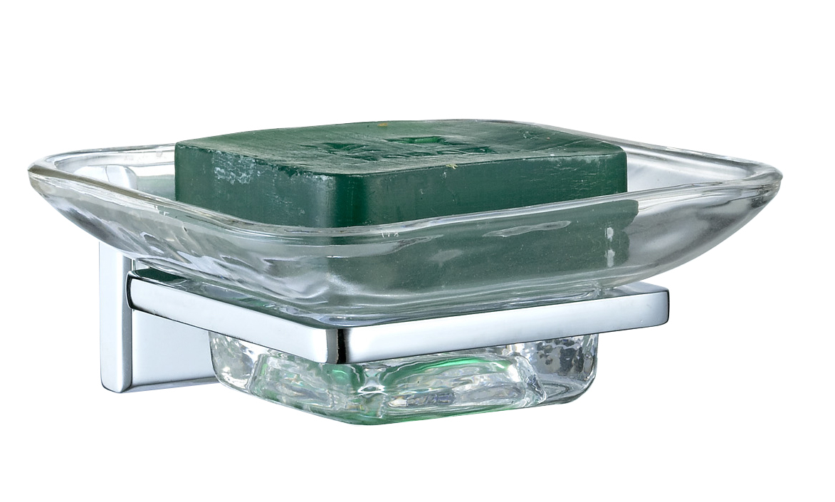 Porte-savon avec verre