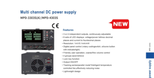 30V 3a 195W Fuente de alimentación de CC programable multicanal Banco de trabajo de mantenimiento de laboratorio Pantalla Lcd de 5 dígitos - Product Image 4