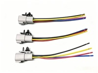 Conector de Cableado Automotriz Impermeable IP65 de 12V, PVC, 4 Pines, Conductor de Cobre, Conectores Pre-cableados para Sistemas Electrónicos
