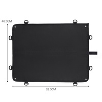 Tableau d'affichage en nylon avec velcro, collection de patchs tactiques, support mural pliable, tapis de travail en velcro réutilisable, tableau d'affichage