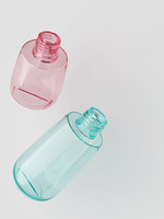Bouteilles pompe pour cosmétique, couleurs rose, 100ml, 100 pièces, emballage de voyage, lotion pour le soin de la peau