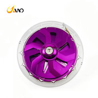 Ventilateur de radiateur universel pour moto WANOU CNC avec éclairage