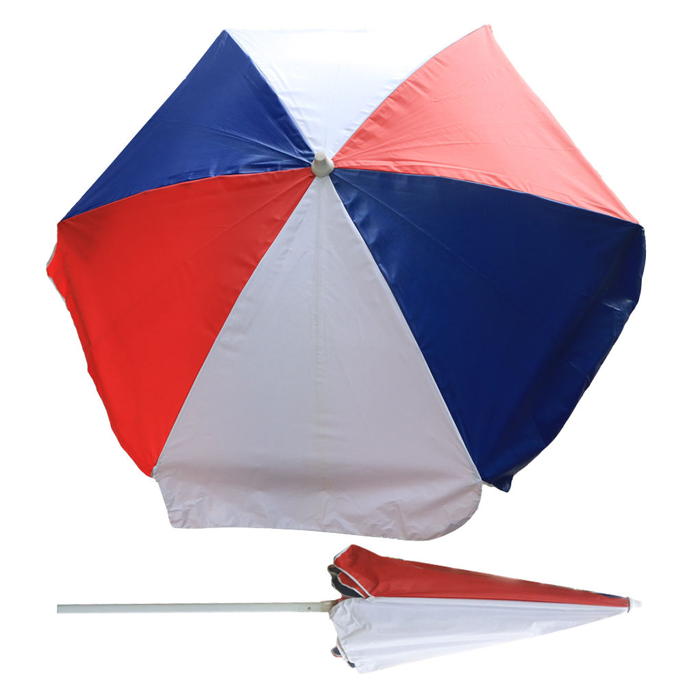 สีฟ้าและสีแดงและสีขาว