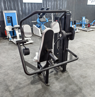 Machine à traction assis avec poids sélectionnables pour entraînement musculaire à domicile, équipement de fitness à charge par broche