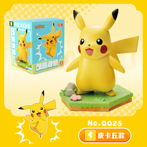 Auténtico Set Completo de Figuras de Pokémon de Cuerda Zhuangchen en Caja Sorpresa, 6 Estilos, Juguete Andante Coleccionable, Adorno de Escritorio, Regalo - Product Image 2