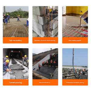 <span class=keywords><strong>Bétonnière</strong></span> mobile <span class=keywords><strong>avec</strong></span> <span class=keywords><strong>pompe</strong></span> intégrée fabriquée en Chine, machine portable pour projets de construction de petite envergure - Product Image 3