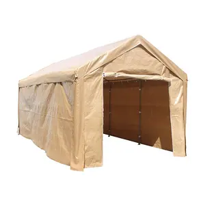 10'x20' Heavy Duty Outdoor Carport Canopy Tent with Sidewalls