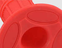Poignées de guidon en silicone modifiées pour moto tout-terrain, accessoires de guidon pour vélo électrique, poignées de gaz souples en silicone