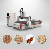 Router CNC de Alta Precisión 1325 con Cambio Automático de Herramienta para Corte de MDF, Fabricación de Muebles y Trabajos en Madera
