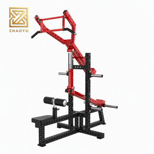 Macchina ZY per pressa pettorale in piedi con carico a piastre, attrezzo per allenamento spinta parte superiore del corpo per allenamento della forza del torace in palestra - Product Image 4