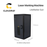 Machine de marquage Laser à Fiber nuages, dispositif de marquage avec couvercle de protection pour le bricolage