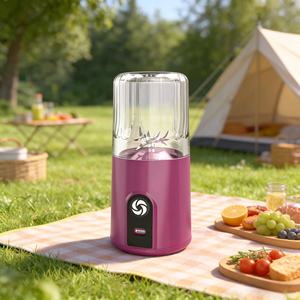  260ml Portable Blender for Shakes and Smoothies, Mini Personal Blender with USB Rechargeable for Travel & Gym - Product Image 1