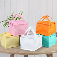 Sac isotherme robuste en non-tissé avec fermeture éclair pour pique-nique, courses, livraison d'aliments surgelés - Vente en gros