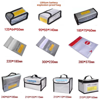 Accessoires de drone Sac de protection pour batterie Li-ion OEM Sac de sécurité pour batterie Li-ion ignifuge et antidéflagrant