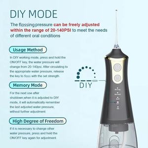 2023 nouveau <span class=keywords><strong>meilleur</strong></span> chine USB Type C OEM usine Smart sans fil <span class=keywords><strong>Jet</strong></span> Pick <span class=keywords><strong>dentaire</strong></span> <span class=keywords><strong>Portable</strong></span> Oral irrigateur eau Flosser pour dents accolades - Product Image 3