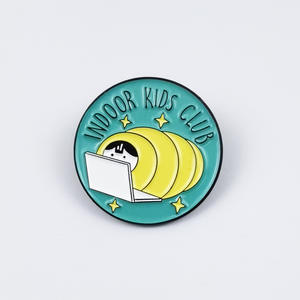 Divertido Broche con Patrón de Dibujos Animados en Inglés, Personalizado y Creativo, Insignia Metálica con el Gesto de "OK" para Pasar la Noche Armando Series - Product Image 6