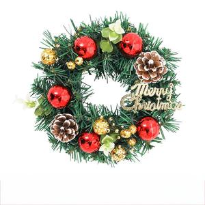 Guirlande <span class=keywords><strong>de</strong></span> fleurs artificielles en PVC luxueuse, élégante, pour <span class=keywords><strong>décoration</strong></span> intérieure/extérieure, ornement suspendu pour Noël - Product Image 2