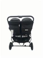 Poussette double légère et compacte côte à côte Conception en tissu confortable pour jumeaux ou frères et sœurs
