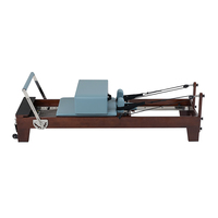 Wavar Ensemble d'équipement de Pilates Reformer en bois, personnalisable avec logo, très demandé pour salles de sport et studios de yoga