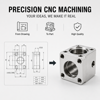 Connecteurs et adaptateurs de communication à fibre optique usinés CNC sur mesure avec une précision élevée et une alignement de haute précision