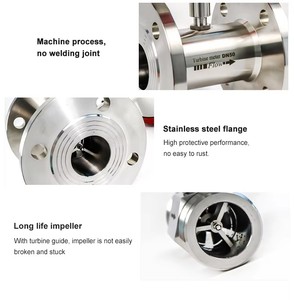 <span class=keywords><strong>Flowmeter</strong></span> elektromagnetik cerdas industri terintegrasi, Stainless Steel Digital LCD OEM dapat disesuaikan limbah elektronik - Product Image 5