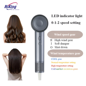 Secador de Pelo Profesional de Alta Velocidad 110000 rpm, 1600w, Sin Escobillas, con LED y Gran Apertura, Venta al Por Mayor - Product Image 4
