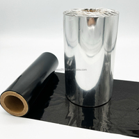 Cinta de Transferencia Térmica de Cera Negra de Alto Rendimiento, 110 mm x 450 m, Etiquetas de Código de Barras, Compatible con Impresoras Industriales Zebra