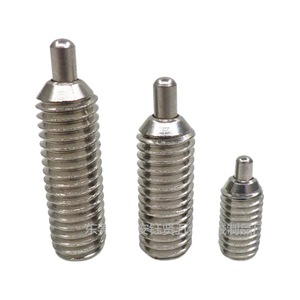 YX Stainless Steel Spring Plunger Screw Metric A2-12H 304 Standard Thread For Industrial Use - Product Image 1