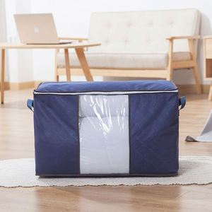90L 1-pack Clothes Storage Blanket Storage <b>Bags</b> Storage Containers for Organizing Bedroom - Product Image 6