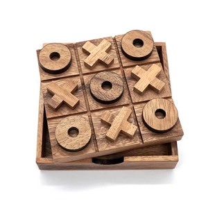 <span class=keywords><strong>Juego</strong></span> <span class=keywords><strong>de</strong></span> <span class=keywords><strong>mesa</strong></span> triple XO-Rompecabezas educativo <span class=keywords><strong>de</strong></span> madera para que dos jugadores jueguen entre sí Ideal para <span class=keywords><strong>padres</strong></span> e <span class=keywords><strong>hijos</strong></span> - Product Image 1