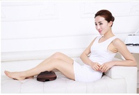 Coussin de massage Shiatsu chauffant pour le dos, avec nœuds rotatifs portables, ergonomique pour le bas du dos et les lombaires, idéal pour la maison et le bureau