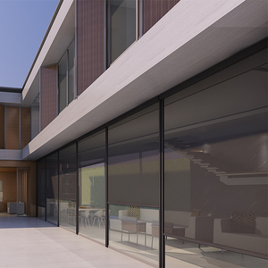 Ngoài trời dù để che nắng Patio bìa không thấm nước Windproof cơ giới con lăn màn hình dây kéo màn hình - Product Image 3