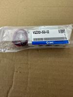 Válvula Solenoide de 2 Puertos de Aire Seco Operada por Piloto con Acoplador EtherCAT Serie VQ20/30, Unidad Individual con Bobina VQ21A1-5G-C8-F para SMC