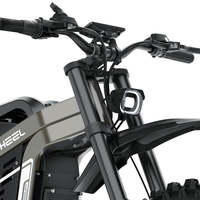 Vélo électrique tout-terrain adulte R19 - Frein à disque hydraulique - Vélo électrique de montagne à suspension intégrale - Vélo électrique tout-terrain longue portée