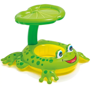 Personalizado <span class=keywords><strong>inflable</strong></span> PVC lindo Rana bebé niños agua <span class=keywords><strong>piscina</strong></span> asiento sombra <span class=keywords><strong>techo</strong></span> - Product Image 1