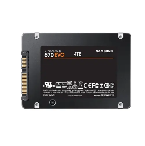 MZ-77E4T0BW 원래 새로운 SSD 4TB 870EVO SATA 2.5 인치 SSD 하드 드라이브 솔리드 스테이트 디스크 메모리 카드 PC 노트북 드라이브