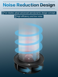 Quạt ly tâm áp suất cao 250mm lưỡi thép không gỉ mang bi 220V Máy Thở công nghiệp khách sạn công nghiệp - Product Image 5