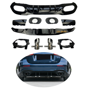 Difusor Trasero para <span class=keywords><strong>Mercedes</strong></span> Clase A W177 <span class=keywords><strong>A35</strong></span>, Piezas de Automóvil, Estilo Deportivo Hatchback 2019 2020 - Product Image 1