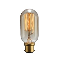 Ampoule Edison vintage antique 220V 40W à filament de tungstène B22 E27 pour éclairage décoratif de lustre, fournisseur chinois