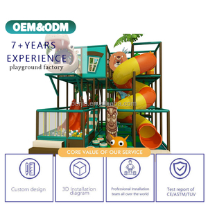 Ensemble de jeux d'extérieur commercial personnalisé, nouveau design, aire de jeux intérieure souple pour enfants, équipement de terrain de jeux intérieur - Product Image 3