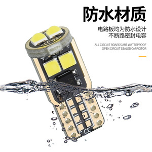 ไฟเลี้ยวข้าง Jcd T10 Led 3030 Smd สำหรับอัพเกรดรถยนต์ ความสว่างสูง - Product Image 4
