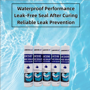 Низкозапаховый термостойкий плоский герметик 587 596 595 598 5699 для заполнения швов, замена прокладки, 300 мл - Product Image 4