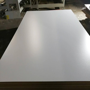 6mm 9mm 10mm 12mm 16mm 18mm 1220x 2440白い色のラミネートされたメラミンは家具のための木<span class=keywords><strong>Mdf</strong></span>シートHdfボードに直面しました - Product Image 6