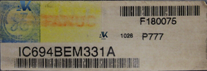 Controlador de bus Genius IC694BEM331 GE Fanuc PACSystems RX3i - Product Image 3