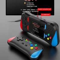 Console de jeu vidéo portable rétro X7M avec plus de 500 jeux d'arcade, écran de 3,5 pouces, joystick 8 bits, connexion TV, manette de jeu électronique