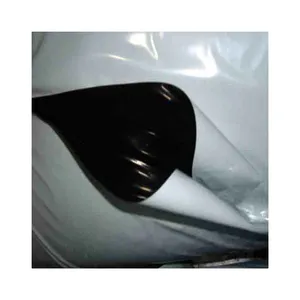 Factory Direct Plastic Tear Resistance Pakistan Silage Double Side White And Black Film For Building